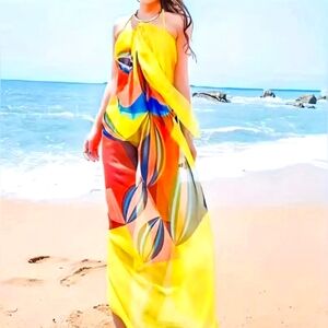 Beautiful Printed Cover Up